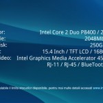 Lenovo ThinkPad T500 – Intel Core 2 Duo P8400