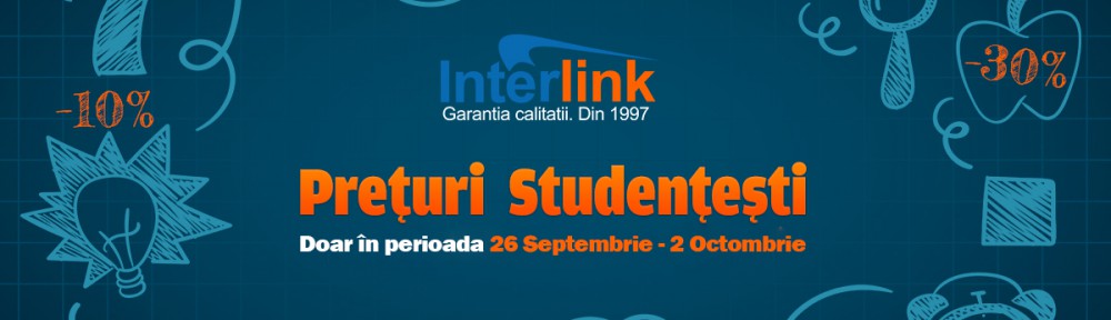 Prețuri Studențești! Reduceri la toate produsele. STOC LIMITAT!