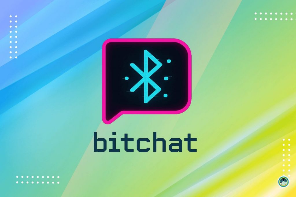 Logo-ul aplicației de mesagerie Bitchat lansată de Jack Dorsey