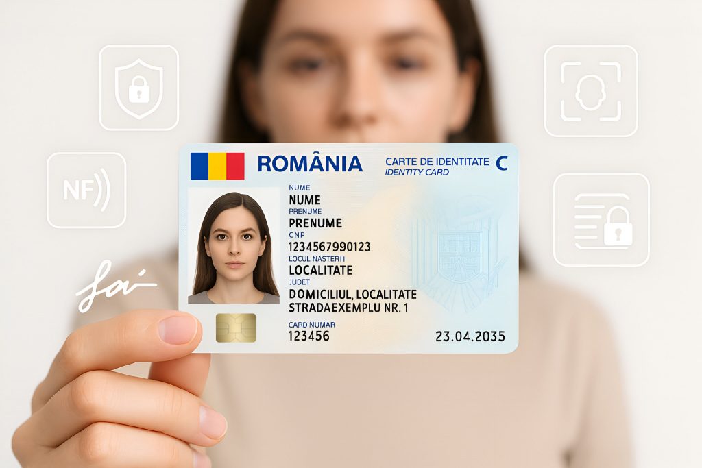 card de identitate electronic 2025 România