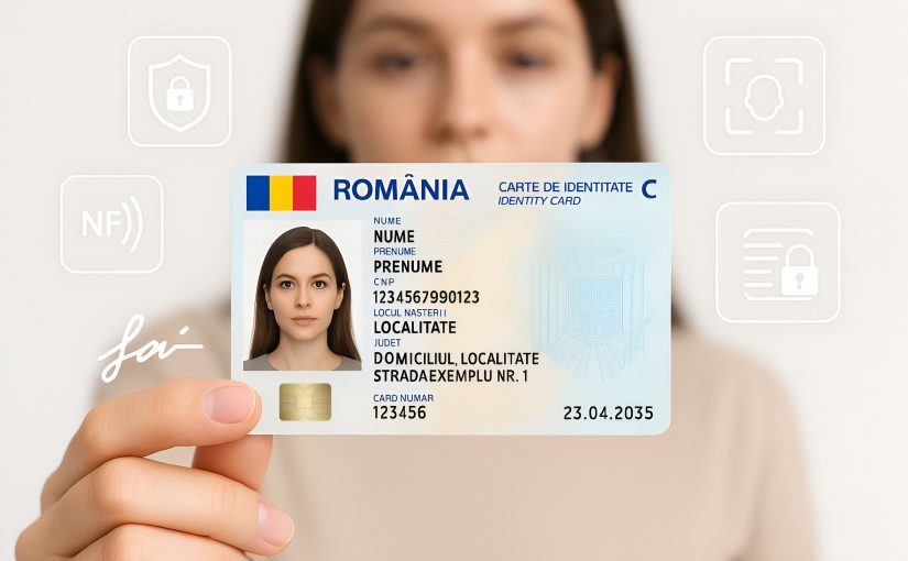Noul buletin electronic în România: Cardul de identitate biometric din 2025