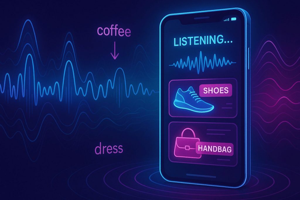 Telefon care detectează cuvinte din conversații pentru reclame personalizate – reclame care ascultă