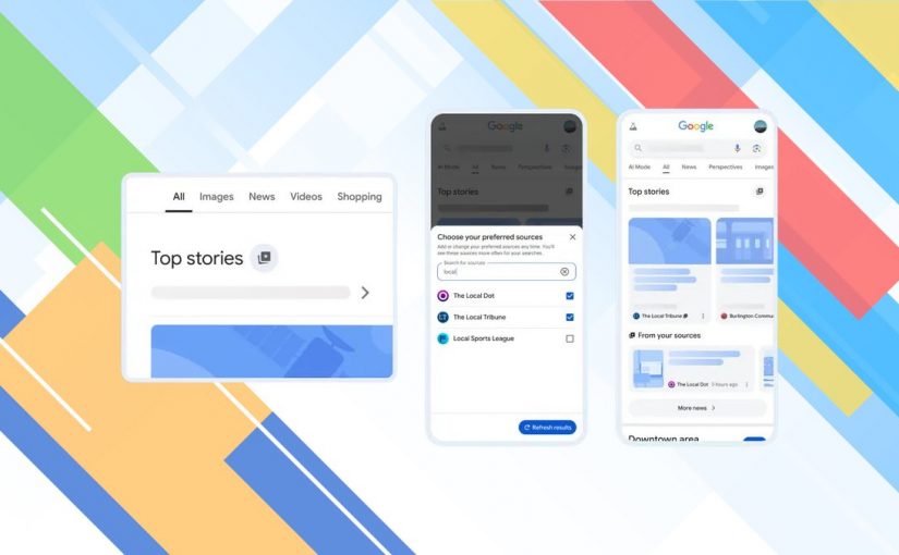 Google Preferred Sources personalizează rezultatele de căutare