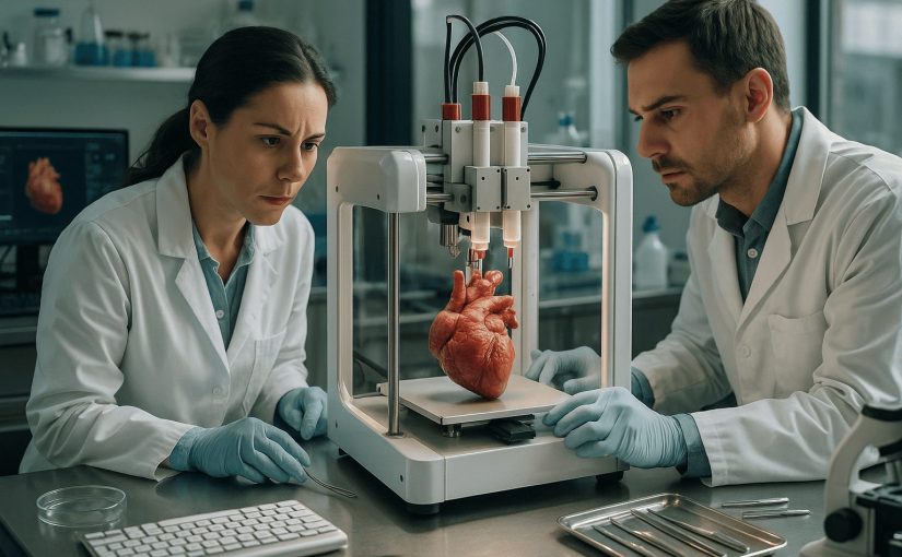 Bio-printare 3D – organe artificiale și transplanturi rapide