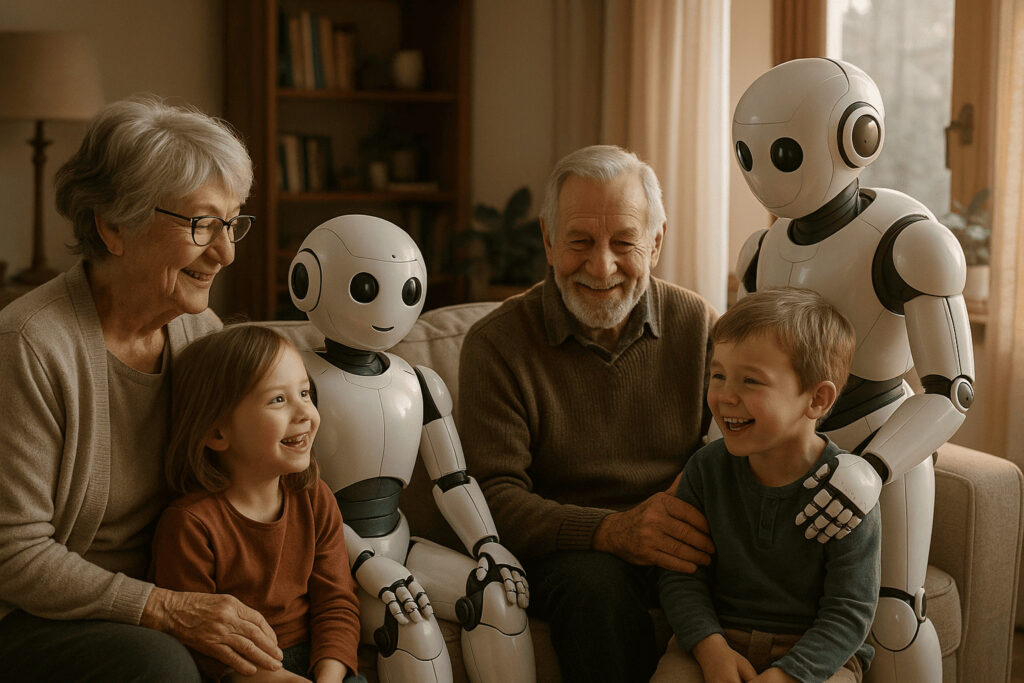 Roboți de companie inteligenți, prieteni digitali pentru vârstnici și copii