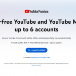 Youtube Premium Family