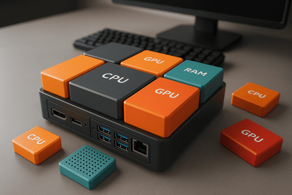 Calculatoarele modulare cu piese interschimbabile asemănătoare LEGO, pentru viitorul PC-urilor