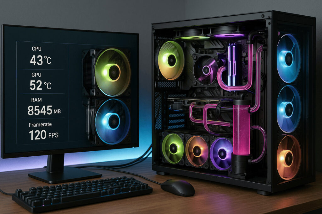 Comparatie intre racirea lichida vs aer pentru PC de gaming si workstation
