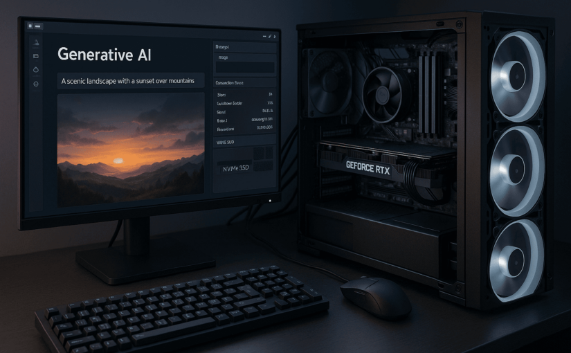 Optimizarea PC-ului pentru AI generativ – ce contează cu adevărat