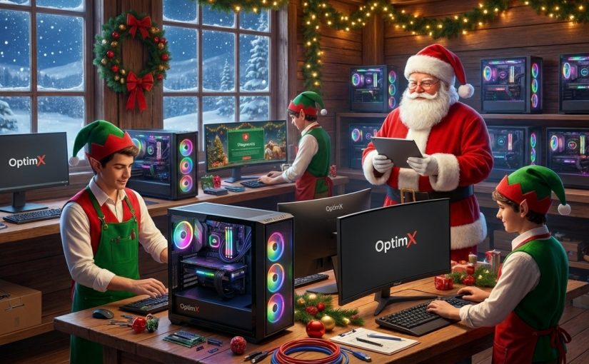Moșul folosește OptimX? Atelierul din Laponia, versiunea tech