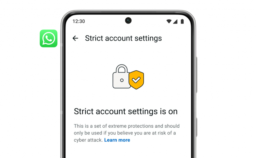 O noua funcție de protecție WhatsApp: Strict Account Settings
