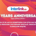 Interlink 29 Years Anniversary – Reduceri speciale pentru clienții noștri