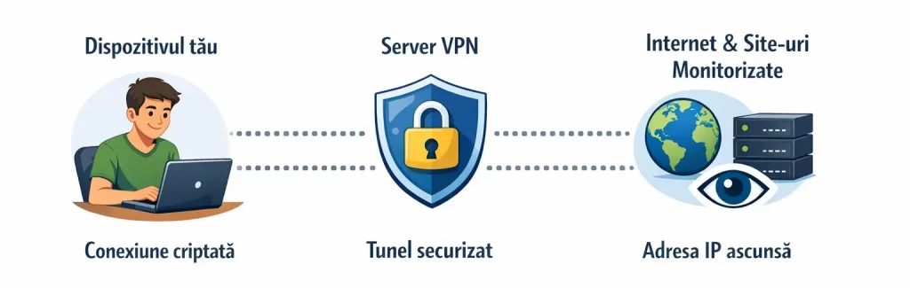 cum funcționează un VPN