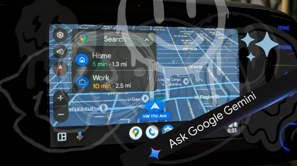 gemeni android auto