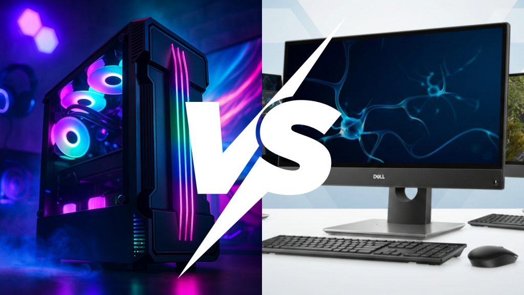 all in one vs desktop comparatie calculatoare