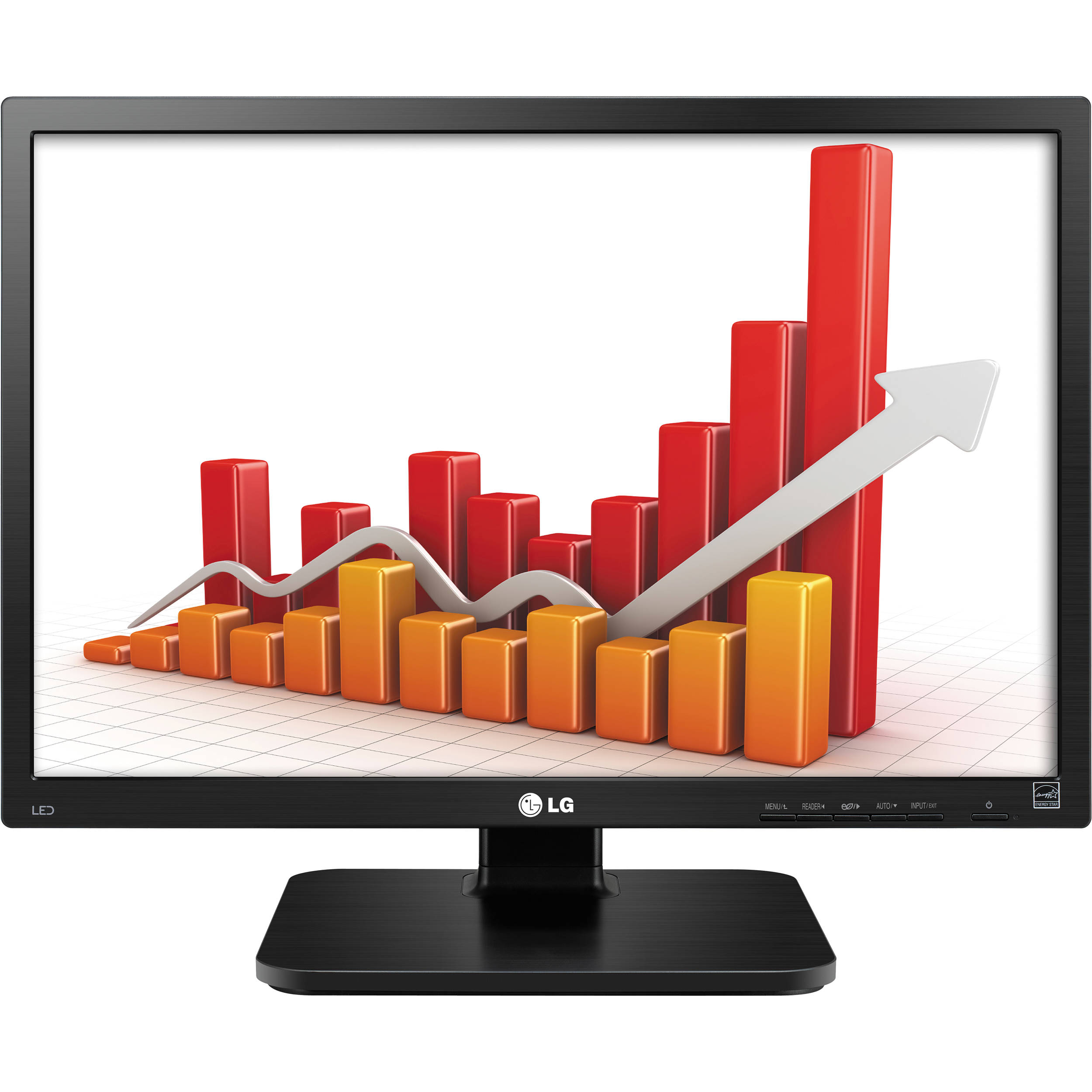 Monitor Second Hand LG 22MB65PM, 22 Inch IPS LED, 1680 x 1050, VGA, DVI