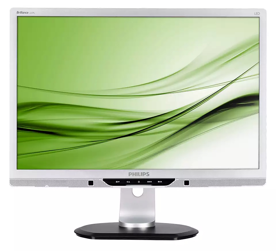 Monitor Second Hand Philips 225B2, 22 Inch LCD, 1680 x 1050, VGA, DVI, USB