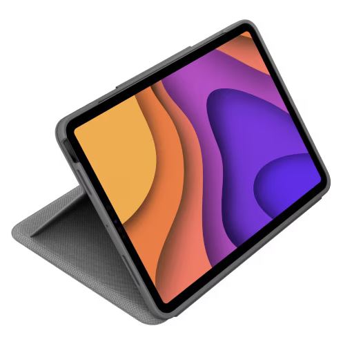 Product image: Husa Noua Logitech Folio Touch pentru iPAD Air 4 si 5, ES (Spaniola), Oxford Gri