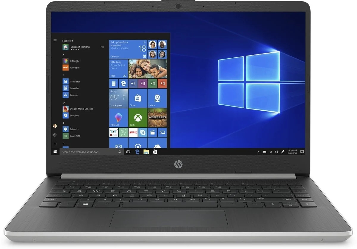 Imagine produs: Laptop Second Hand HP 14s-dq1932nd, Intel Core i5-1035G1 1.00-3.60GHz, 8GB DDR4, 512GB SSD, 14 Inch Full HD, Webcam