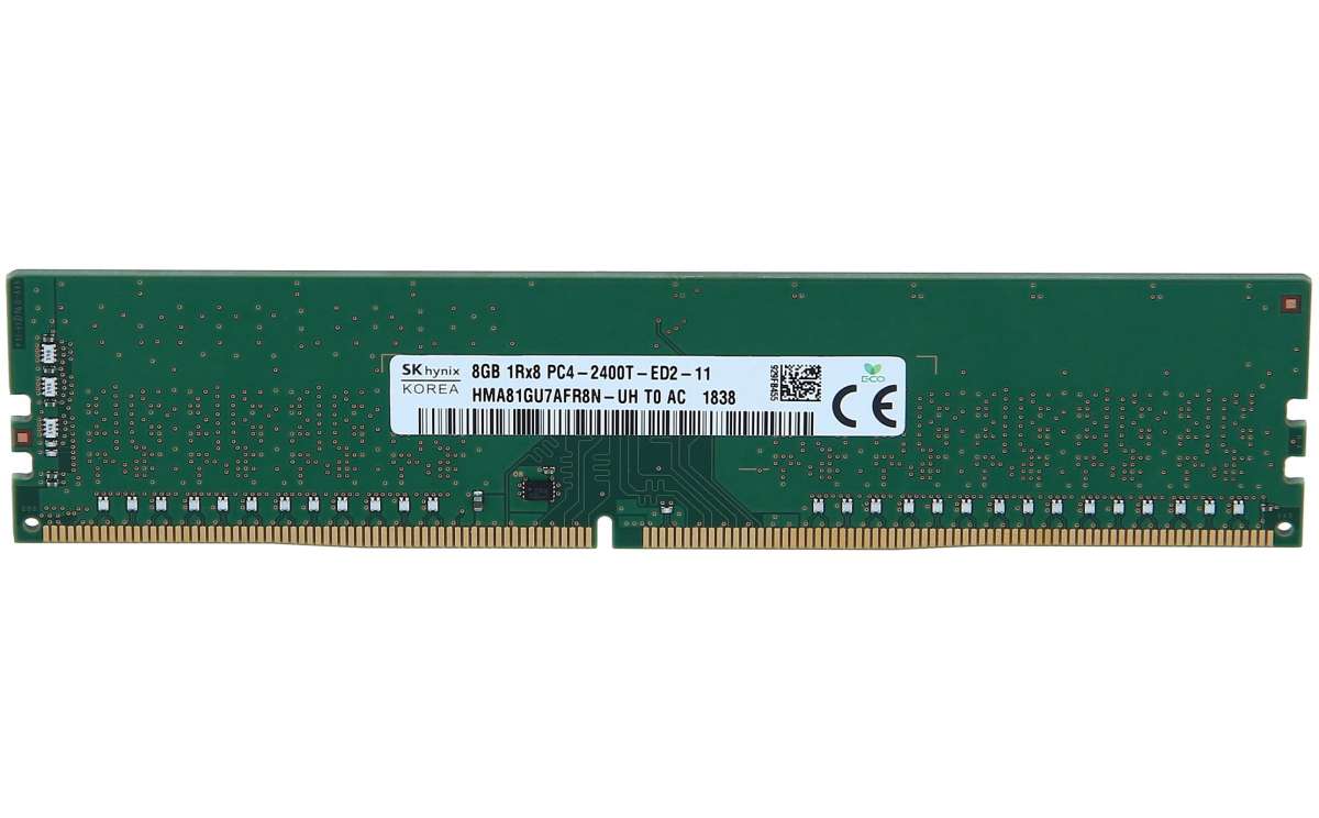 Imagine produs: Memorie Server Refurbished 8GB, PC4-2400T-E, DDR4-2400MHz, ECC Unbuffered, Samsung/Hynix