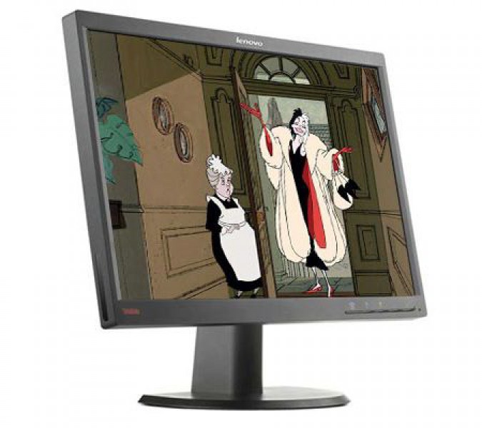 Monitor Second Hand LENOVO LT2252P, 22 Inch LCD, 1680 x 1050, VGA, DVI