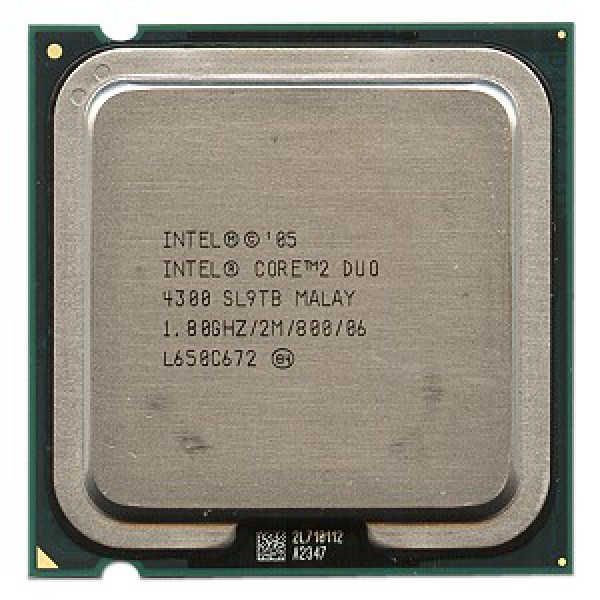 Procesor Intel Core2 Duo E4300, 1.8Ghz, 2Mb Cache, 800 MHz FSB