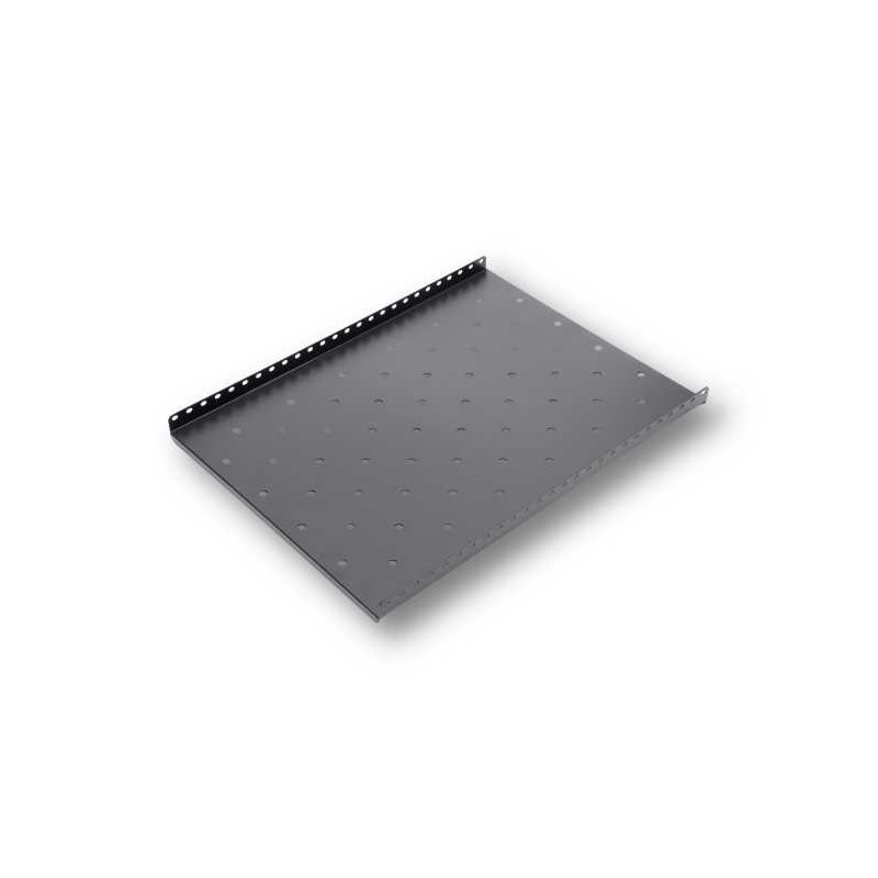 Imagine produs: Raft fix capacitate ridicata pentru rack podea 1000mm, negru RAL9004 - DATEUP