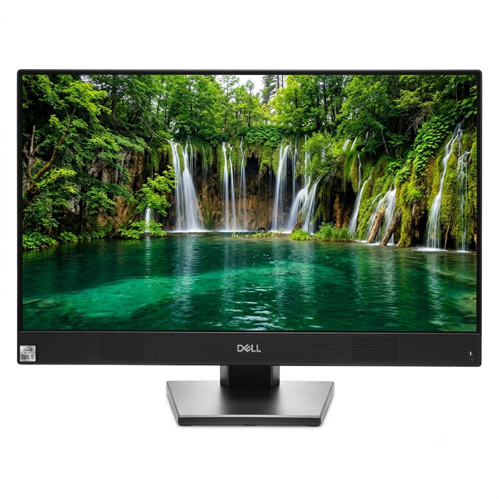 All In One Second Hand Dell Optiplex 5480 AIO, Intel Core i5-10500T 2.30 - 3.80GHz, 8GB DDR4, 256GB SSD, Full HD 23.8", WiFi 802.11ax, Bluetooth, Stand Universal
