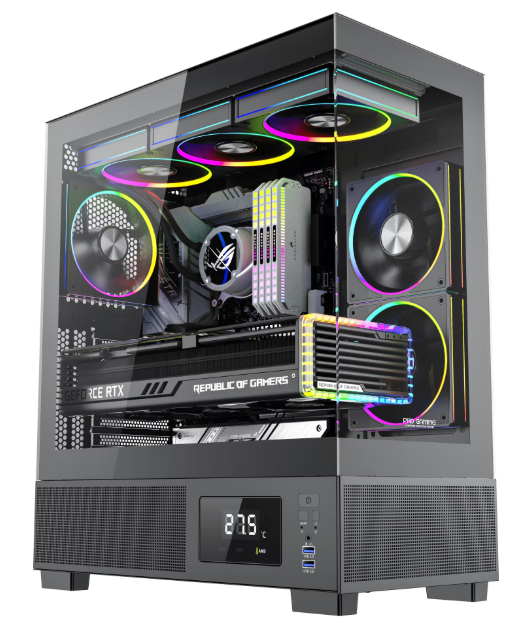 Sistem PC Gaming OptimX Best Kian, Intel Core i3-10100 3.60 - 4.30GHz, 16GB DDR4, 1TB SSD, Radeon RX 580 8GB, Windows 11 Pro