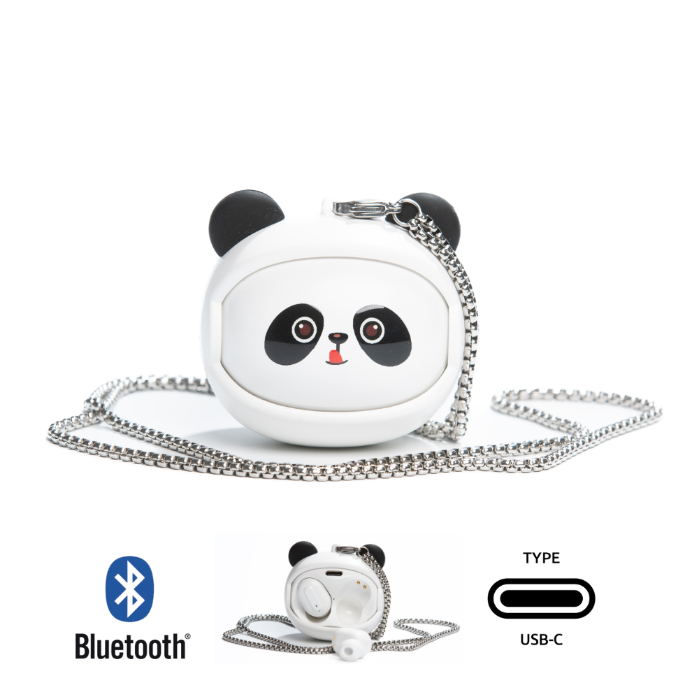 Casti wireless OptimX G05D Panda Face, Bluetooth 5.4