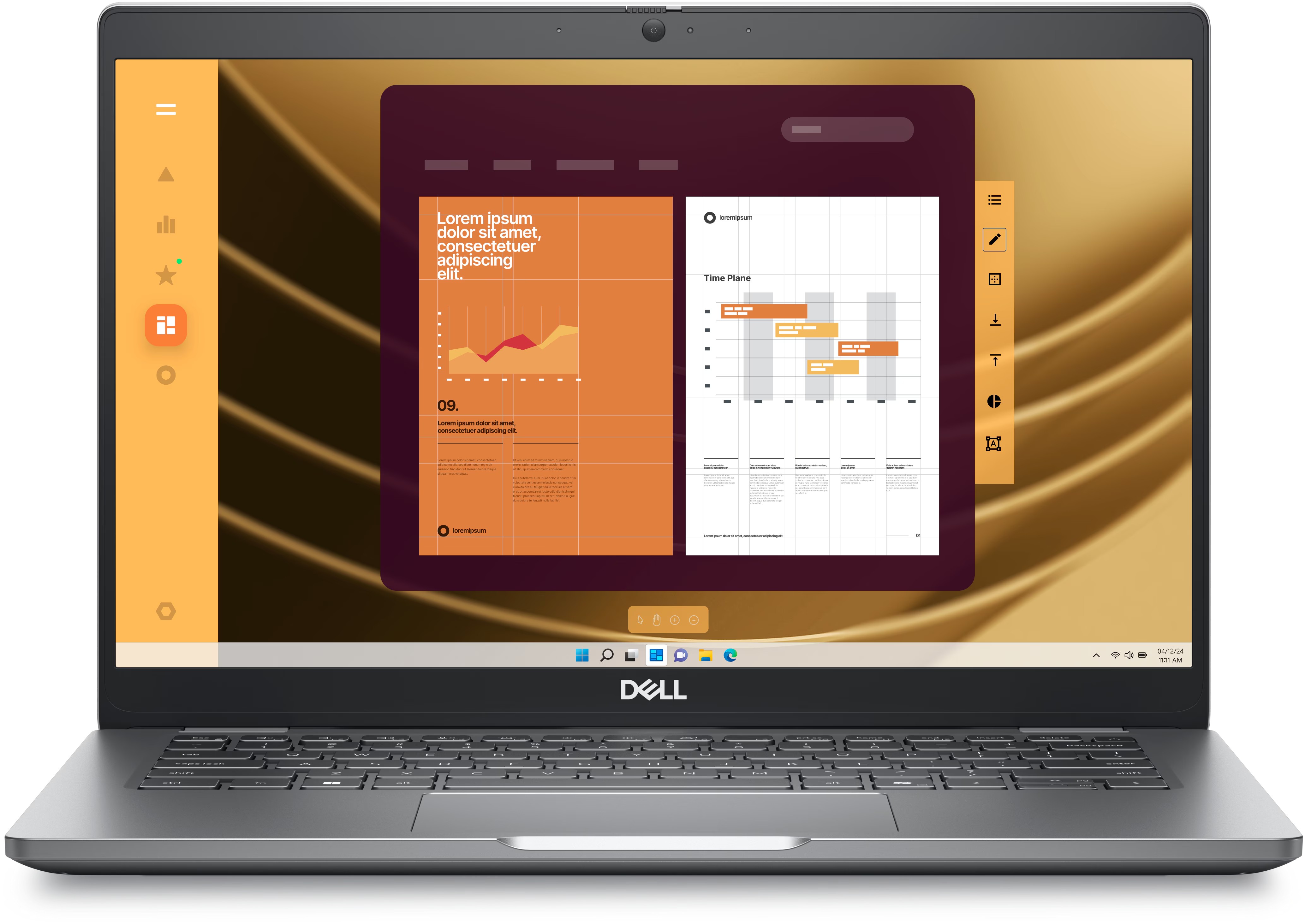 Laptop Second Hand DELL Latitude 5350, Intel Core Ultra 5 135U up to 4.40GHz, 16GB DDR4, 256GB SSD, 13.3" FHD, Webcam, Grad A- (uzura display)