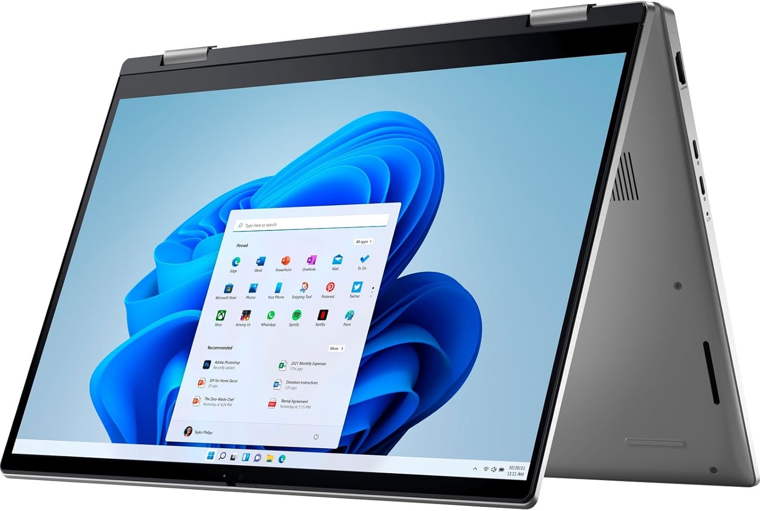 Laptop Second Hand DELL Latitude 7420 2-in-1, Intel Core i5-1135G7 2.40-4.20GHz, 16GB DDR4, 256GB SSD, 14 Inch FHD Touch, Silver