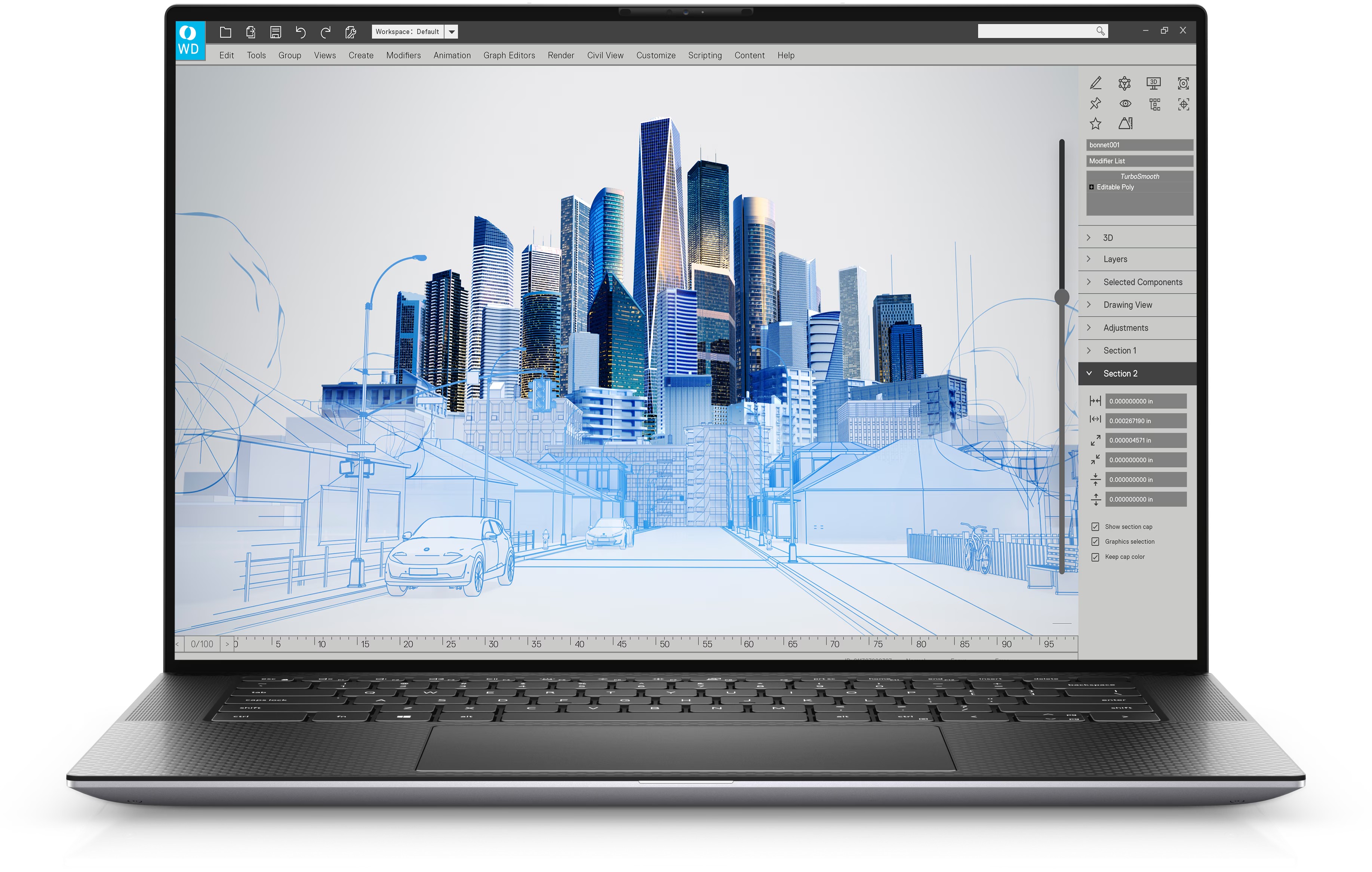 Workstation Mobil Second Hand DELL Precision 5560, Intel Core i7-11850H pana la 4.80GHz, 16GB DDR4, 512TB SSD, 15.6" FHD+, NVidia RTX A2000 4GB, Webcam, Win11 Pro