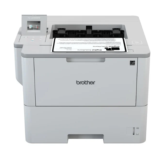 Imprimanta Second Hand Laser Monocrom Brother HL-L6300DW, Duplex, A4, 46ppm, 1200 x 1200 dpi, Wireless, Retea, USB, Toner si Unitate Drum Noi