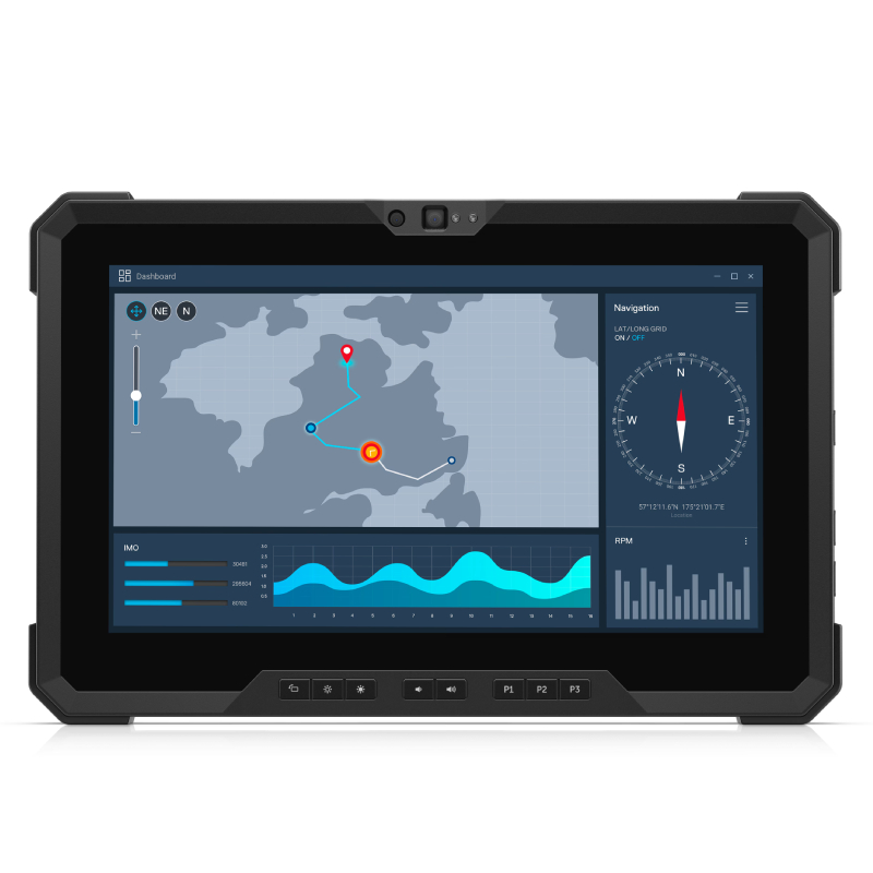 Tabletă Refurbished Dell Latitude 7220 Rugged Extreme Tablet, Intel Core i5-8365U 1.60 - 4.10GHz, 8GB RAM, 256GB SSD, 11.6" Inch Full HD, Webcam + Windows 11 Pro