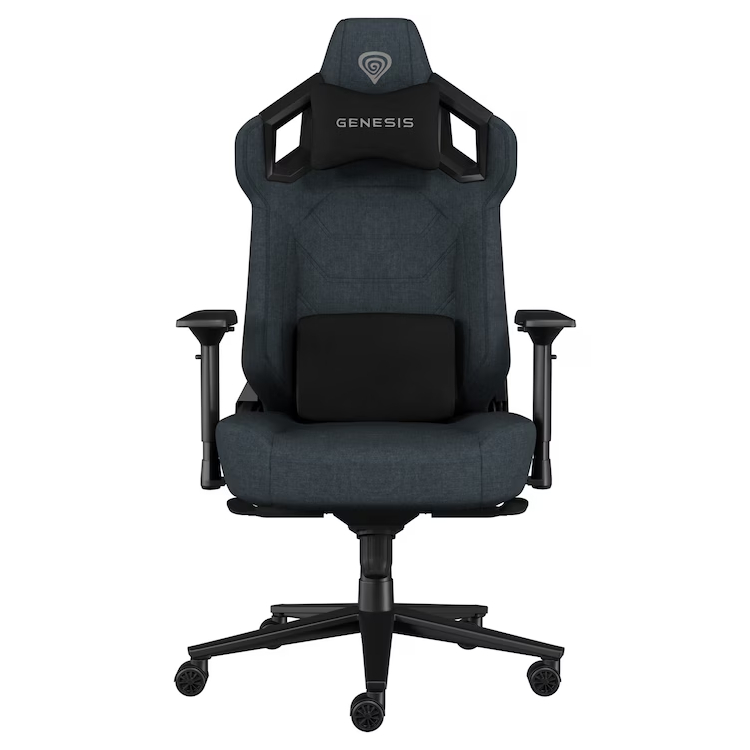 Scaun Gaming Genesis Nitro 800, Textil, Reglabil pe Înălțime, Spătar 135°, Manere 4D, 150 kg, Piston Gaz Clasa 4, Negru